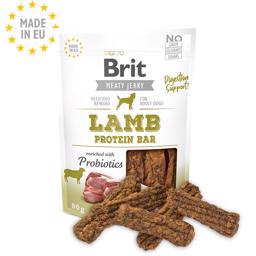 Brit Meaty Jerky Lamb Hundens Protein Bar Med Lam 80 gram - DATOVARER